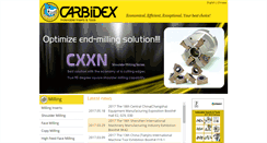 Desktop Screenshot of carbidex.com