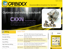 Tablet Screenshot of carbidex.com